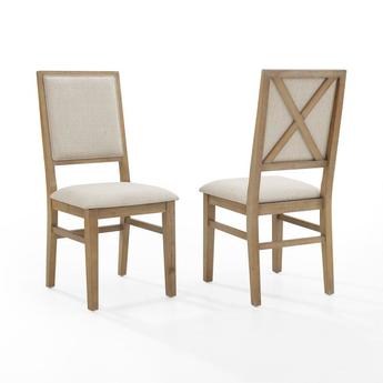 Crosley Furniture Fabric Chair CF501317RB Rustic Brown