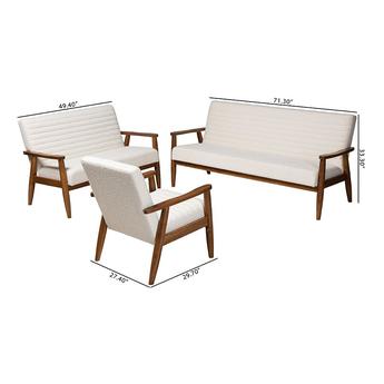 Baxton studio bbt801316mayacreamwalnut3pcset 11