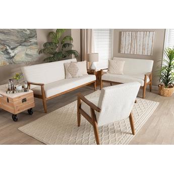 Baxton studio bbt801316mayacreamwalnut3pcset 2