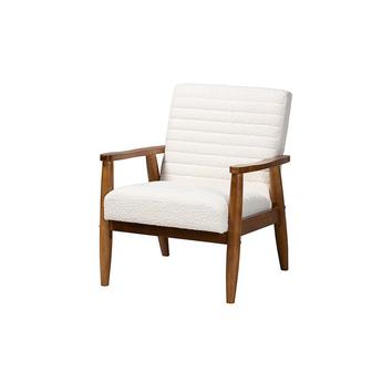 Baxton studio bbt801316mayacreamwalnut3pcset 3
