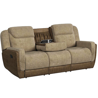 Hornet Reclining Sofa - Beige — thumbnail 4