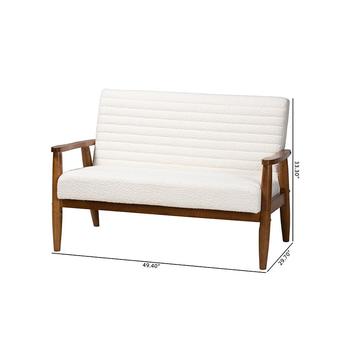 Baxton studio bbt801316mayacreamwalnutls 11