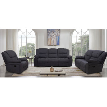 Kayla Dual Reclining Loveseat - Midnight — thumbnail 2