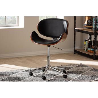 Baxton Studio T4810WALNUTBLACK