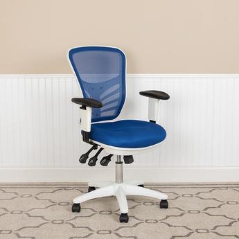 Flash Furniture HL0001WHBLUEGG