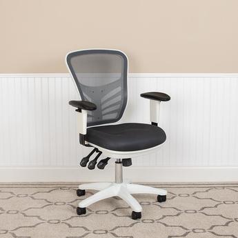 Flash Furniture HL0001WHDKGYGG