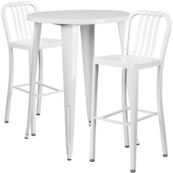 Flash Furniture CH51090BH230VRTWHGG