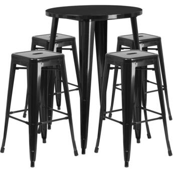 Flash Furniture CH51090BH430SQSTBKGG