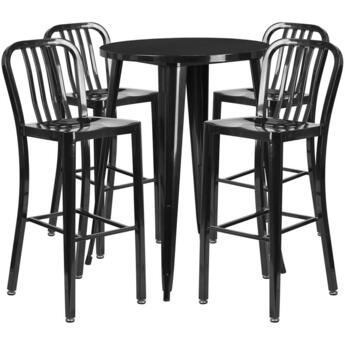 Flash Furniture CH51090BH430VRTBKGG