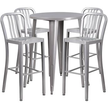 Flash Furniture CH51090BH430VRTSILGG