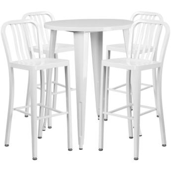 Flash Furniture CH51090BH430VRTWHGG