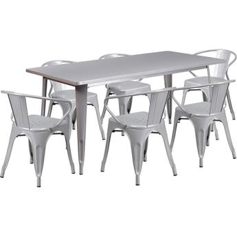 Flash Furniture ETCT005670SILGG