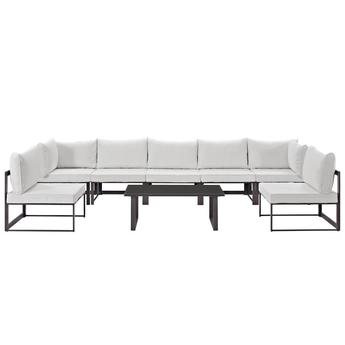 Modway EEI1730BRNWHISET
