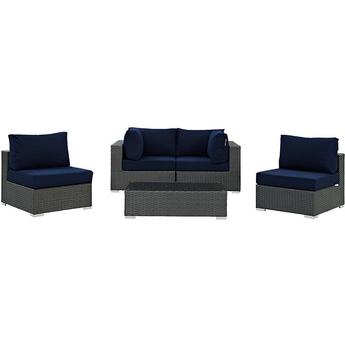Modway EEI1882CHCNAVSET