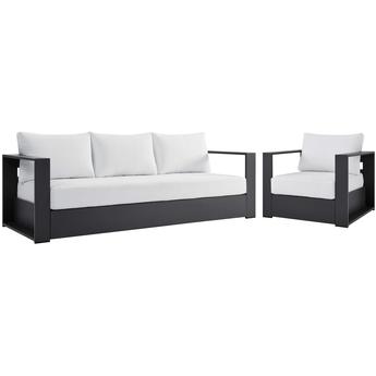 Modway EEI5676GRYWHI2PIECEKIT