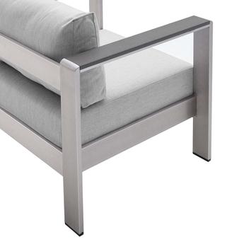 Modway eei5481slvgryset 8