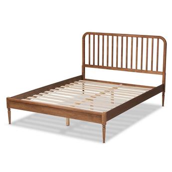 Baxton studio mg0058walnutqueen 16