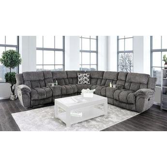 Furniture of America CM6585GYSECT