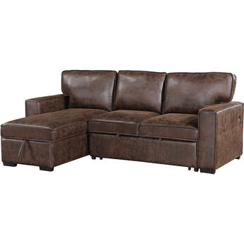 Reversible Pull Out Sofa Bed with USB