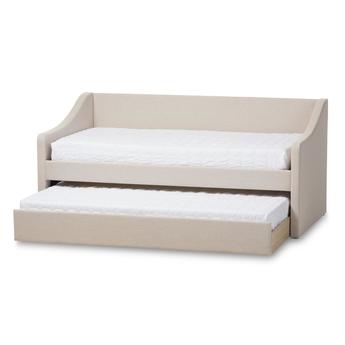 Baxton studio cf8755beigedaybed 15