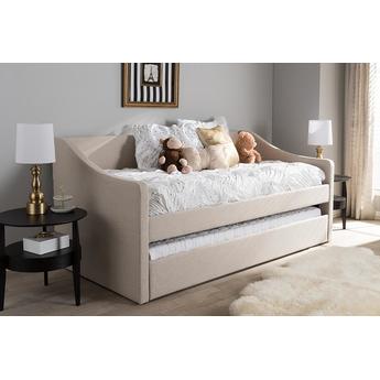Baxton studio cf8755beigedaybed 9