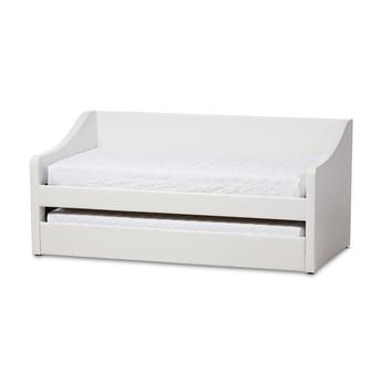 Baxton studio cf8755whitedaybed 2