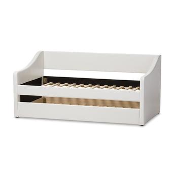Baxton studio cf8755whitedaybed 5