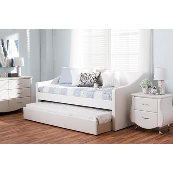 Baxton studio cf8755whitedaybed 8