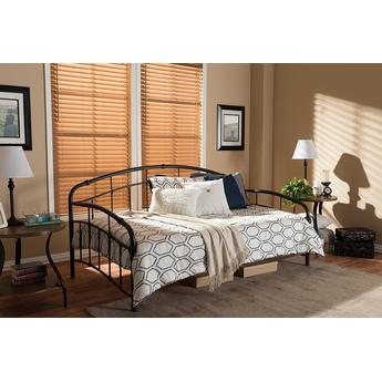 Baxton studio tsolsenblackdaybed 1
