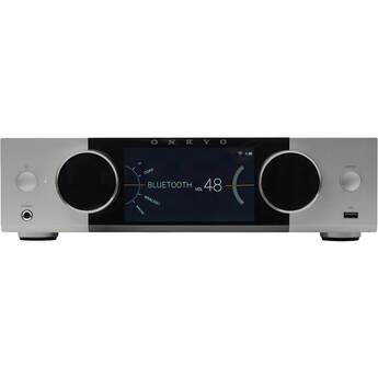 2 Ch. Muse Y-40 Network Streamer and Integrated High Power Amplifier - Silver