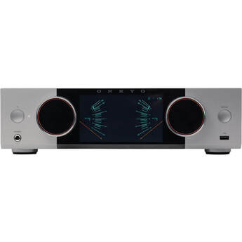 Onkyo 2.1 Ch. Muse Y-50 Network Streamer and Integrated High Power Amplifier - Silver