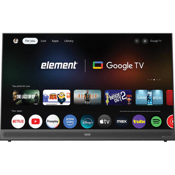 Element 32” 1080P FHD Portable Smart Google TV (E300AF32PBG)