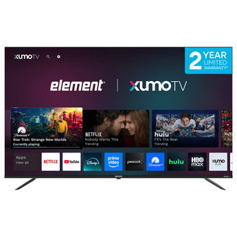 Element 65” 4K UHD HDR Frameless Xumo TV (E550AE65C-G)