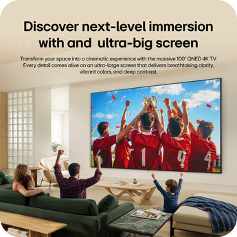 LG 100" 84 QNED TV — thumbnail 10