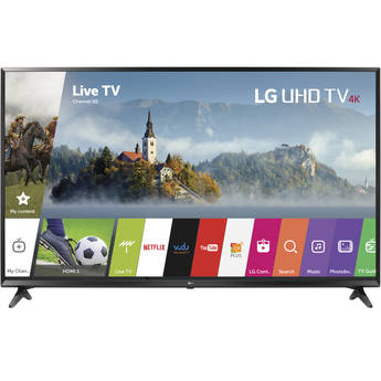 LG 49" UHD 4K LED HDR Smart HDTV With WebOS 3.5 (Black)"