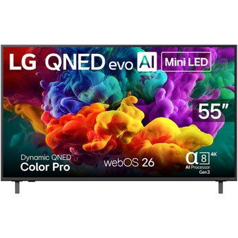 LG QNED84B QNED evo AI 55" 4K HDR Smart Mini-LED TV