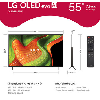 LG B5 55" 4K HDR Smart OLED TV — thumbnail 7