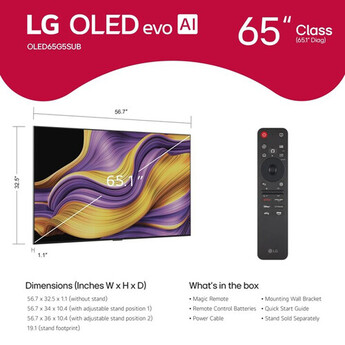 Lg oled65g5wua 5