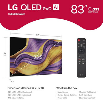 Lg oled83g5wua 5