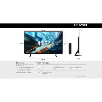 Samsung S90H 42" 4K HDR Smart OLED TV (2026) — thumbnail 5