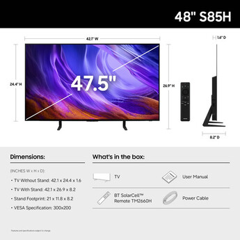 Samsung S85H 48" 4K HDR Smart OLED TV — thumbnail 14