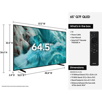 Samsung Q7F 65" 4K HDR Smart QLED TV — thumbnail 5