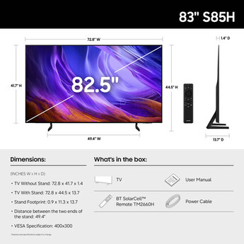 Samsung S85H 83" 4K HDR Smart OLED TV — thumbnail 14