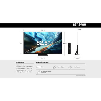 Samsung S90H 83" 4K HDR Smart OLED TV (2026) — thumbnail 5