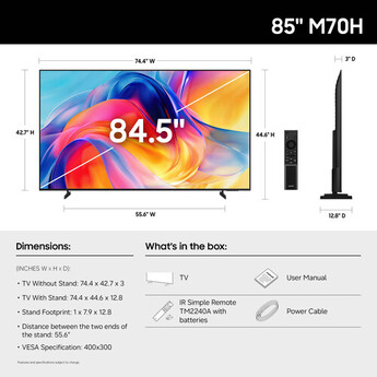 Samsung M70H 85" 4K HDR Smart Mini-LED TV — thumbnail 13