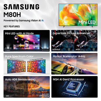 Samsung M80H 85" 4K HDR Smart Mini-LED TV — thumbnail 5