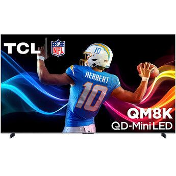 98" QM8K Series QD-Mini LED QLED 4K UHD Smart TV with Google TV