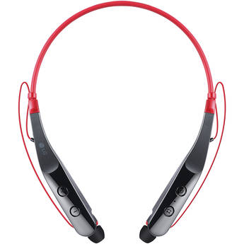 Lg Triumph Bluetooth Wireless Stereo Headset (Black/Red)
