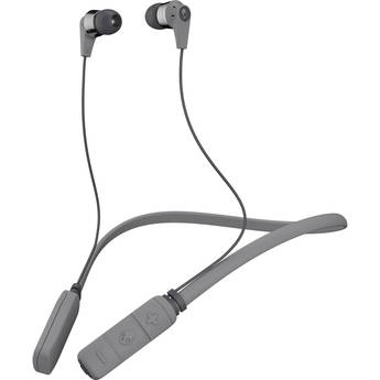Skullcandy Inkd Wireless Bluetooth In-Ear Headphones (Street/Gray/Chrome)