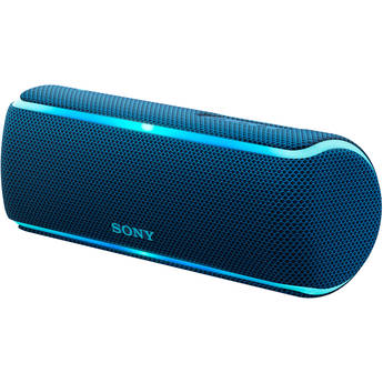 Sony SRS-XB21 Portable Wireless Bluetooth Speaker (Blue)